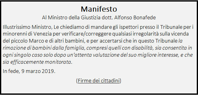 Bozza del Manifesto