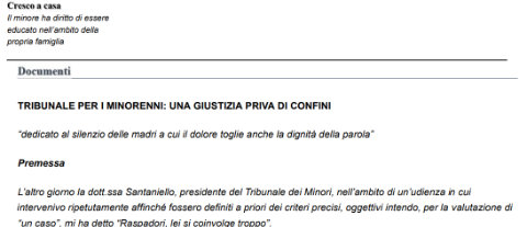 Tribunale per i minorenni: una giustizia priva di confini