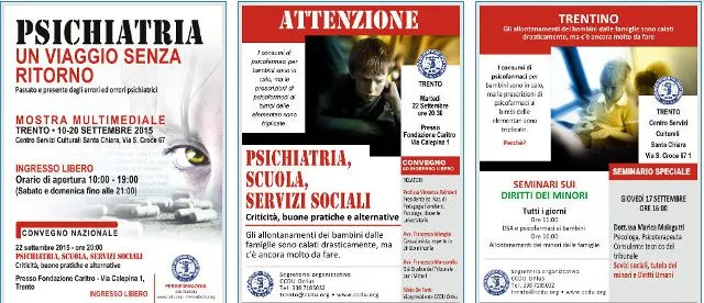 Trento - Terza edizione della mostra multimediale Psichiatria: un viaggio senza ritorno