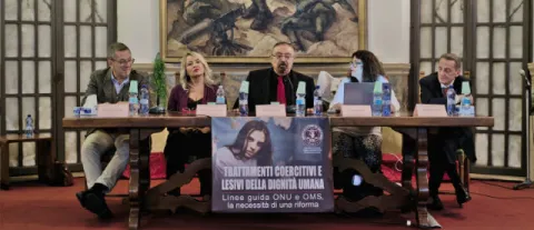 Un momento della conferenza