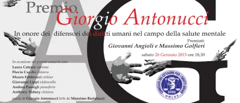 Premio "Giorgio Antonucci" per i diritti umani