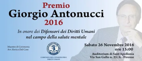 Premio Giorgio Antonucci 2016