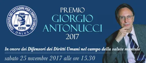 Premio Giorgio Antonucci 2017
